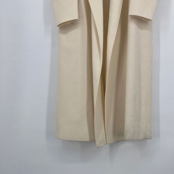 Joseph Double Face Cashmere Wool Blend Cenda Full Length Long Coat Open Front XL - Picture 5 of 16